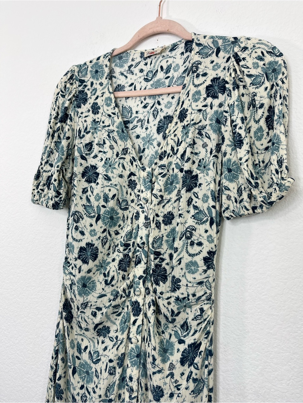 FAHERTY Sorrento Dress Floral Midi size Small - Picture 3 of 11